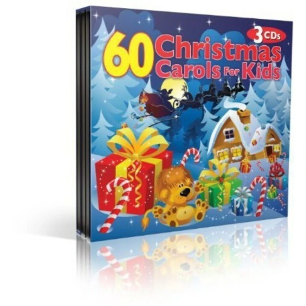 Various Artists - 60 Christmas Carols for Kids (CD 2010)